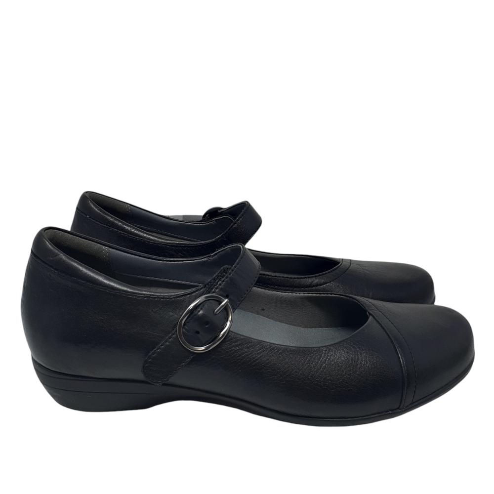 Dansko Fawna Milled Nappa Black Size 42